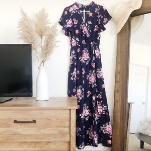 Boho Floral Shorts Romper